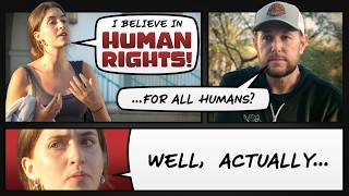 Watch How Quickly Pro-Choicers Flip-Flop on "Human Rights"