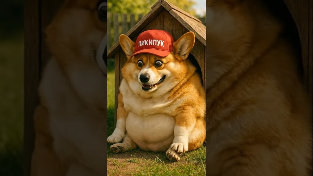 Pikipuk Ate Too Much and Got Stuck in His Kennel! 😂