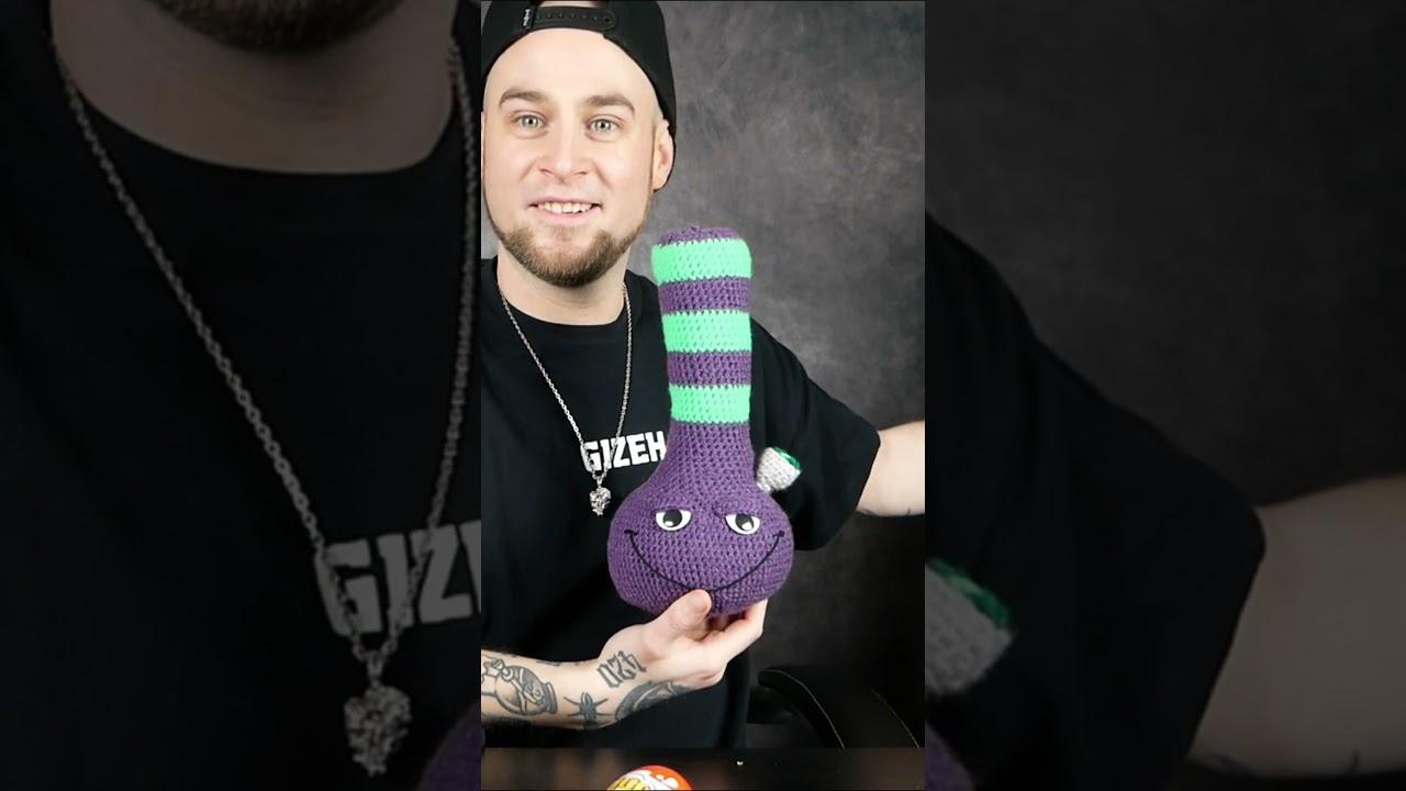 Handmade Kuschelbong 😍💚 