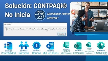 CONTPAQi®: Ocurrió un error al buscar el servidor de aplicaciones