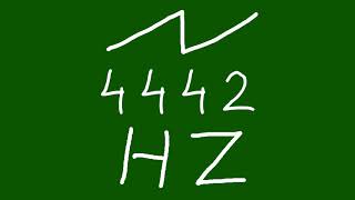 4442 hz saw