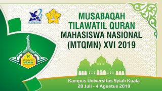 LIVE MALAM PENUTUPAN DAN PENGUMUMAN PEMENANG MTQMN KE XVI UNSYIAH 2019