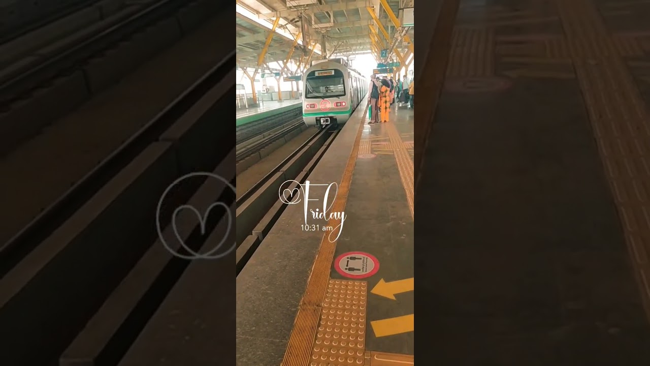 Bahadurgarh City metro station delhi 🚇