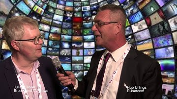 Interview Hub Urlings with Julian Clover at EUsatcom@IBC2015