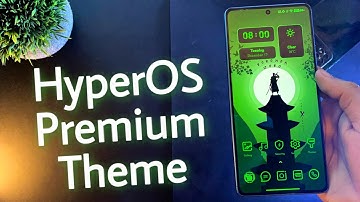 HyperOS Premium Theme For Any Xiaomi Devices | New Anime System Ui | #hyperos