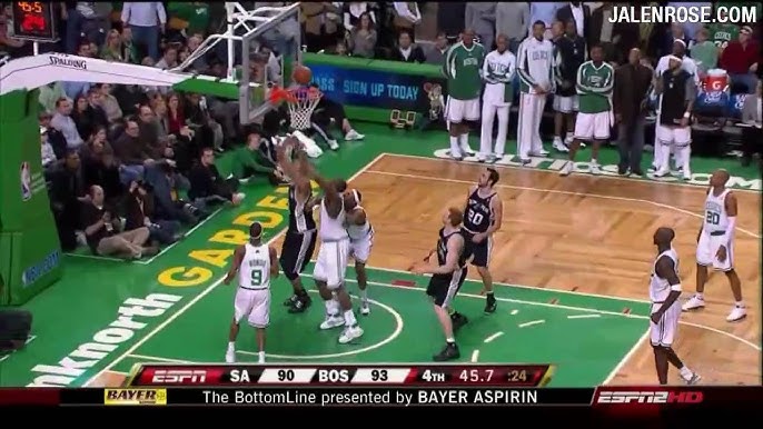 Marcus Smart punches Matt Bonner in the nuts (Video)