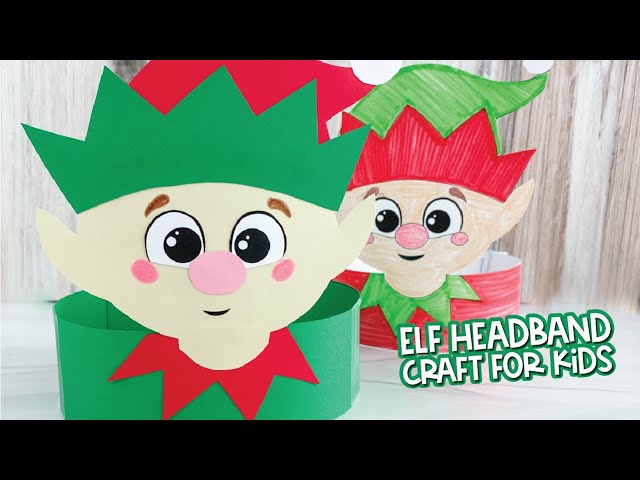 Elf Popsicle Stick Craft for Kids