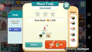Kitchen scramble Level 290 intro to sushi