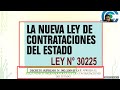 LEY DE CONTRATACIONES DEL ESTADO - LEY Nro. 30225 - T.U.O. según el D.S. N°082-2019-EF