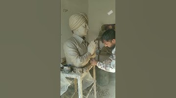 🧐Adding the final touch #sculpture #art #artvideo #viral
