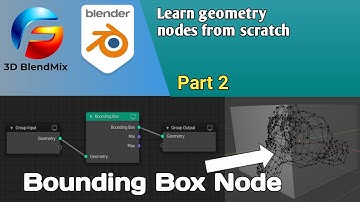 Bounding box node in Blender How to use it with two objects joined