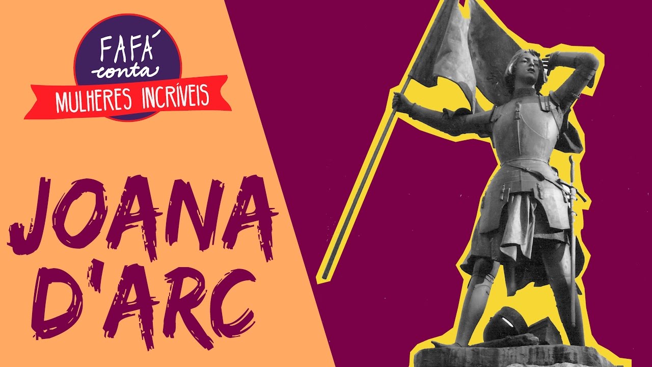 JOANA D'ARC para crianças - Fafá conta mulheres incríveis da história