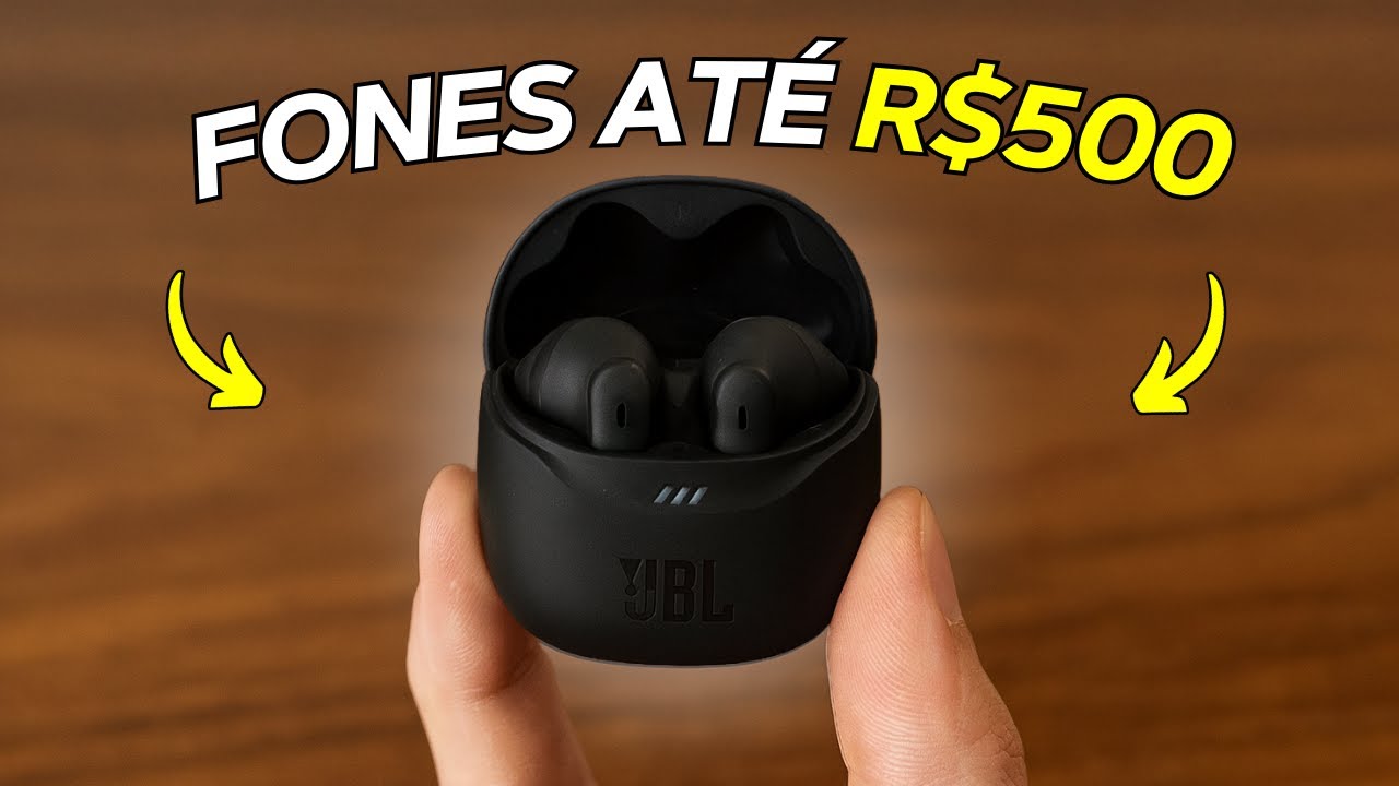 TOP 5 MELHORES FONES BLUETOOTH SEM FIO até 500 REAIS! (CUSTO BENEFÍCIO ...