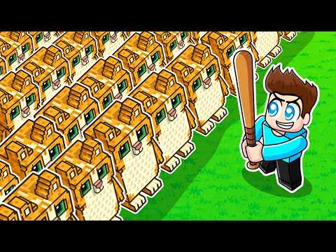 BUILD TO SURVIVE SCARY MEOWL CATS BRAINROT IN ROBLOX !!