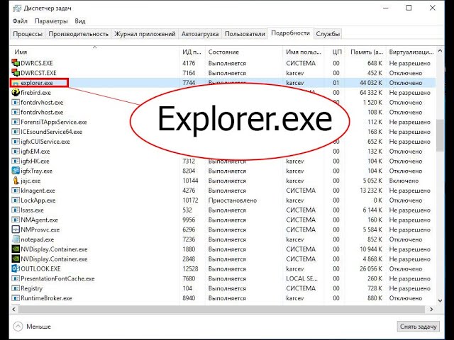 explorer.exe - Восстанавливаем проводник в Windows