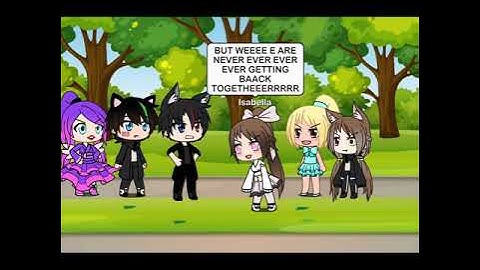 We are never getting back together music video/gacha life