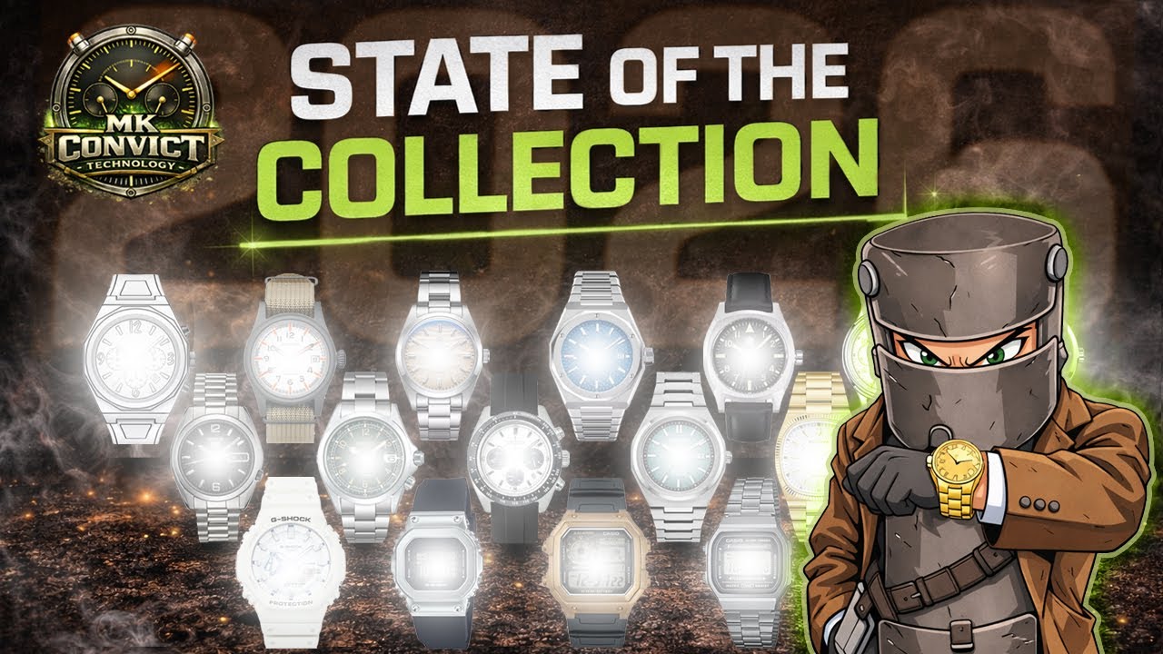 My 2026 Watch Collection: Budget to Luxury (AliExpress, Casio, Seiko, Tudor)