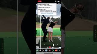 Walk through of full on screen tutorial of Golf Swing (selecting existing video).
