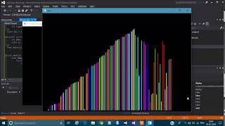 Bubble sort using OpenGL
