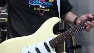 今年買ったギター弾いてみた】Fender Japan Component Stratocaster
