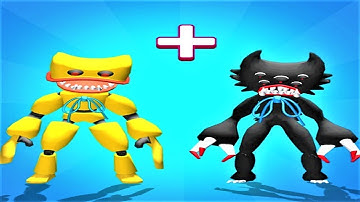 👾 Merge Master Blue Monster 🔥 GAMEPLAY Levels 1-11 (Android, iOS)