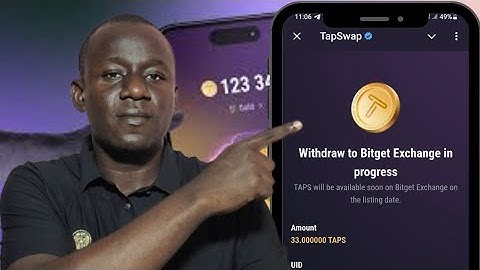 "Tapswap Withdrawals LIVE on Bitget! Claim Your Tokens Now!"