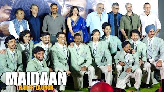 Maidaan Movie Trailer Launch | Ajay Devgan,Amit Sharma,Boney Kapoor,Priyamani,Gajraj Rao