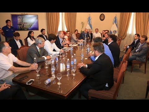 Cámaras de distintos sectores se reunieron con Uñac y Dietrich official secrets