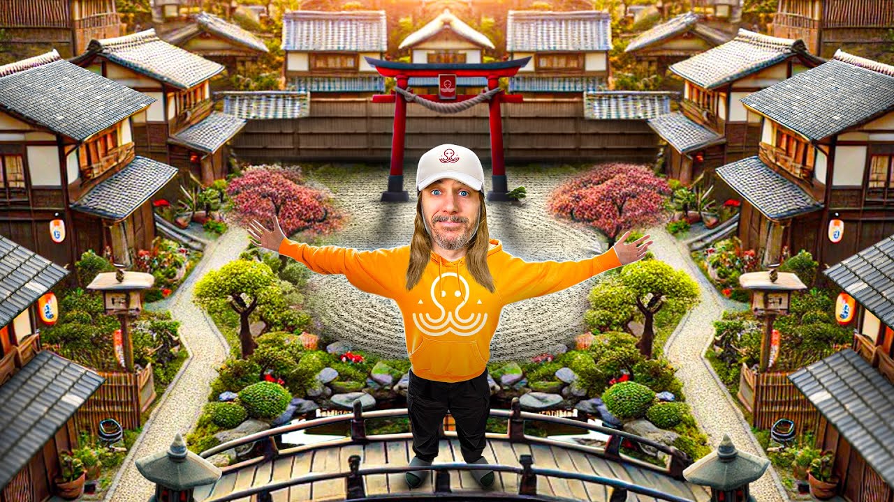 J'ai construit MON VILLAGE au Japon