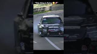 This Mitsubishi Evo 9 is FLYING 🚀😳#shorts