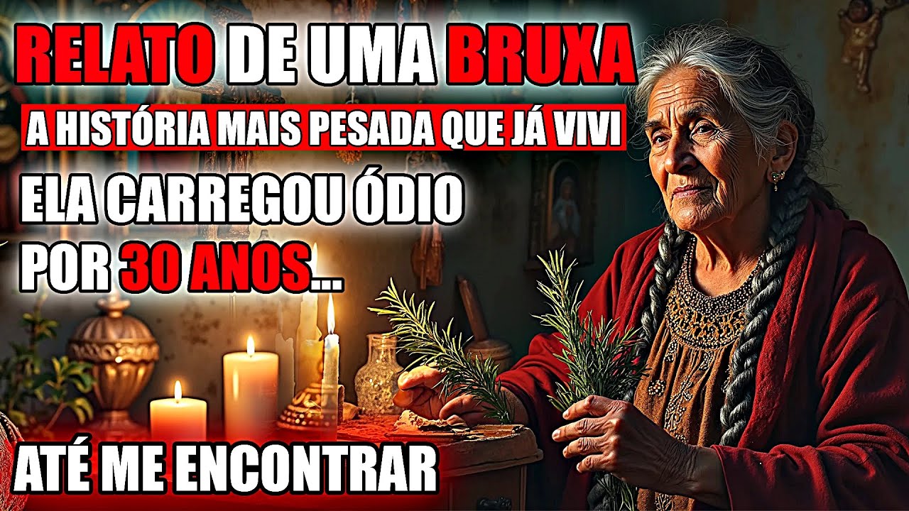 BRUXA DIZ: A HISTÓRIA MAIS PESADA QUE JÁ VIVI. ELA CARREGOU ÓDIO POR 30 ANOS... ATÉ ME ENCONTRAR