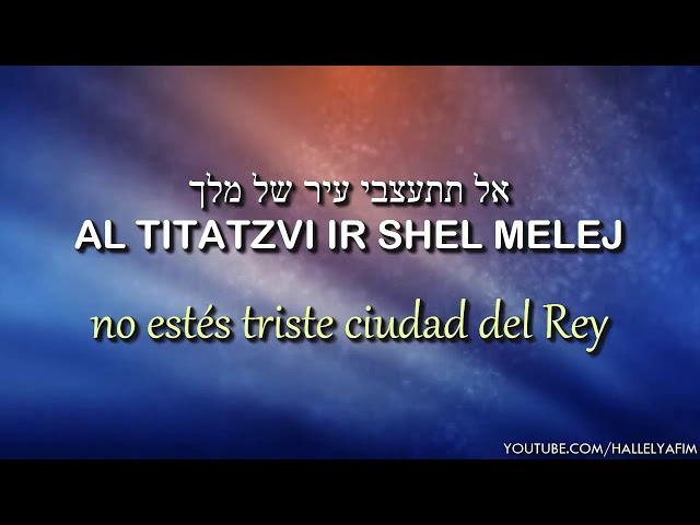 Yerushalem | ירושלם - Jerusalem | 🎙 Haim Israel - חיים ישראל | C/traducción al español class=