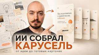 🔥 Карусели для соцсетей за 5 минут через нейросеть (1 промпт)