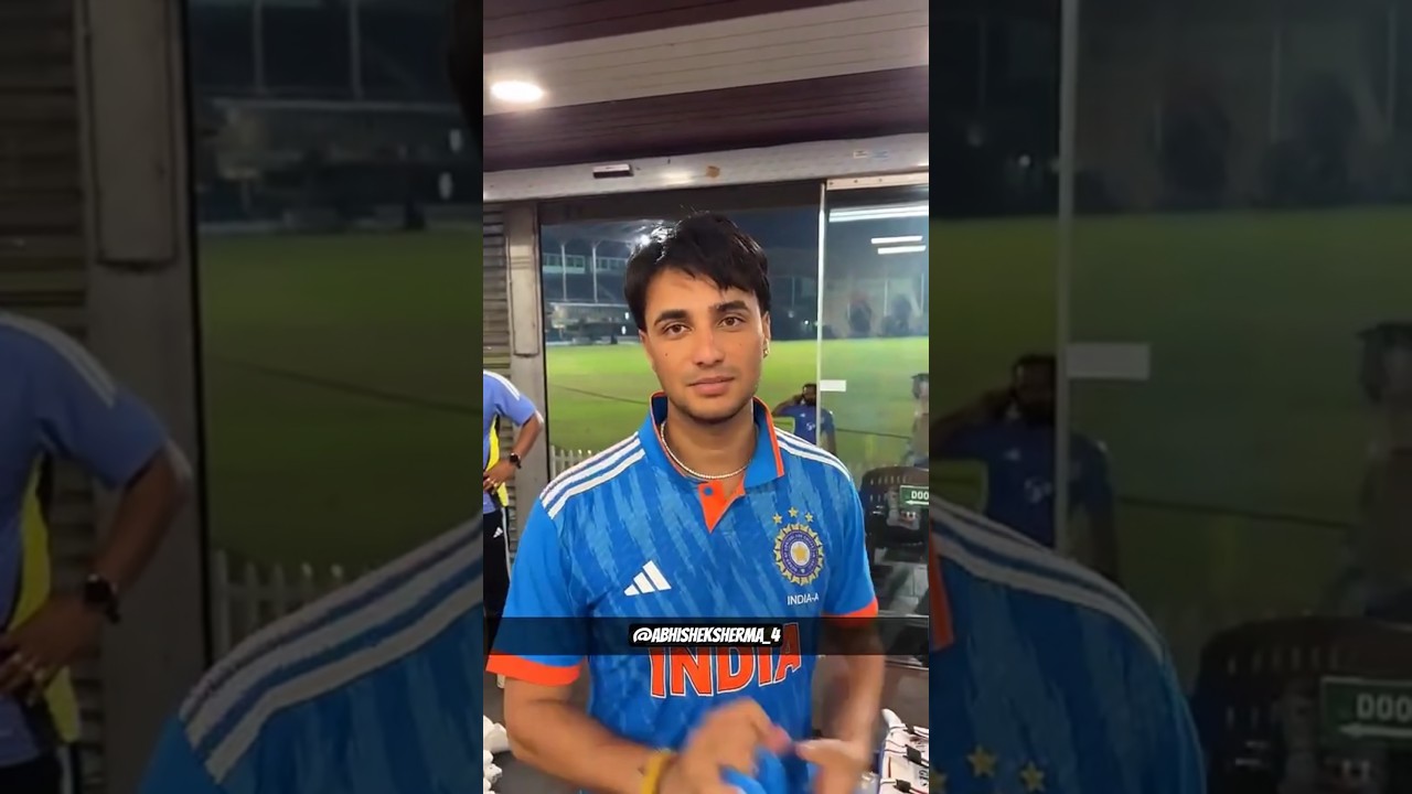 Abhishek Sharma Ind A BTS 