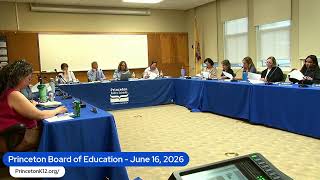 Princeton Boards of Education - June 15, 2026