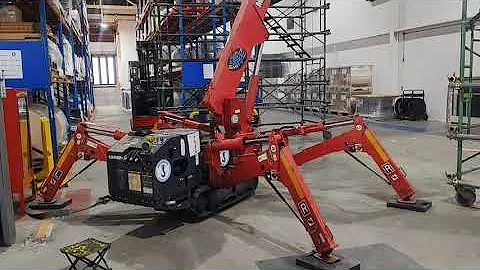 เช่าเครนแมงมุม URW295, URW547 ปลอดภัย พร้อมทีมงานมืออาชีพ