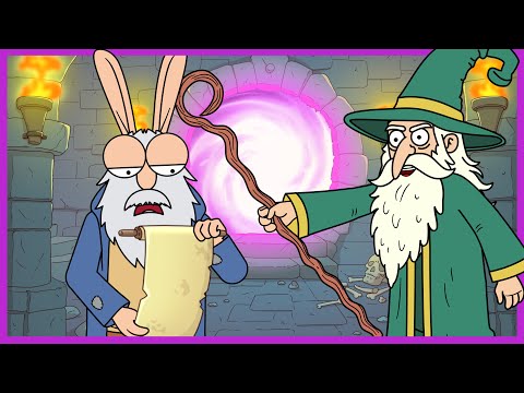 Wizard and Scroll Guy - The Portal