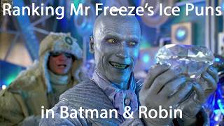 Famous Ranking Mr Freeze's Ice Puns in Batman & Robin Wealth