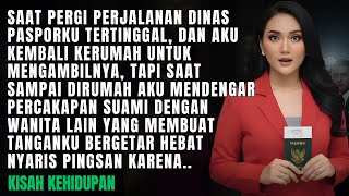 SAAT AKU AMBIL PASSPORKU YANG KETINGGALAN DIRUMAH KU TAK SENGAJA MENDENGAR RENCANA SUAMI BUATKU SYOK