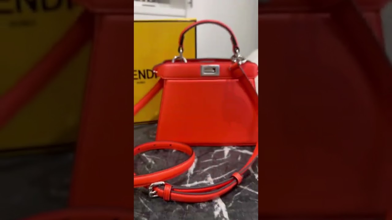 I am obsessed with the new Fendi petite peekaboo! ￼