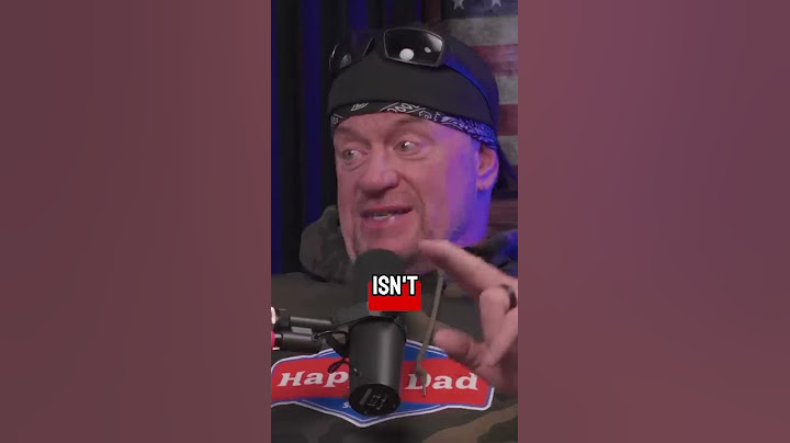 "I Would Pick Kane" Undertaker has High Praise for Kane