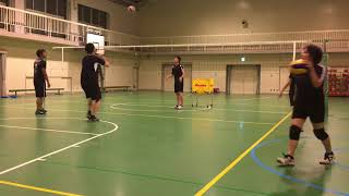 20170927 スパイク練習