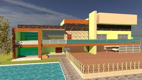 How to setup background  like blue sky and ground in vray in sketchup during rendering
