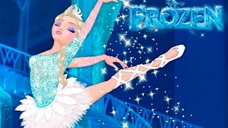Frozen Elsa and Anna Ballerinas Online Game