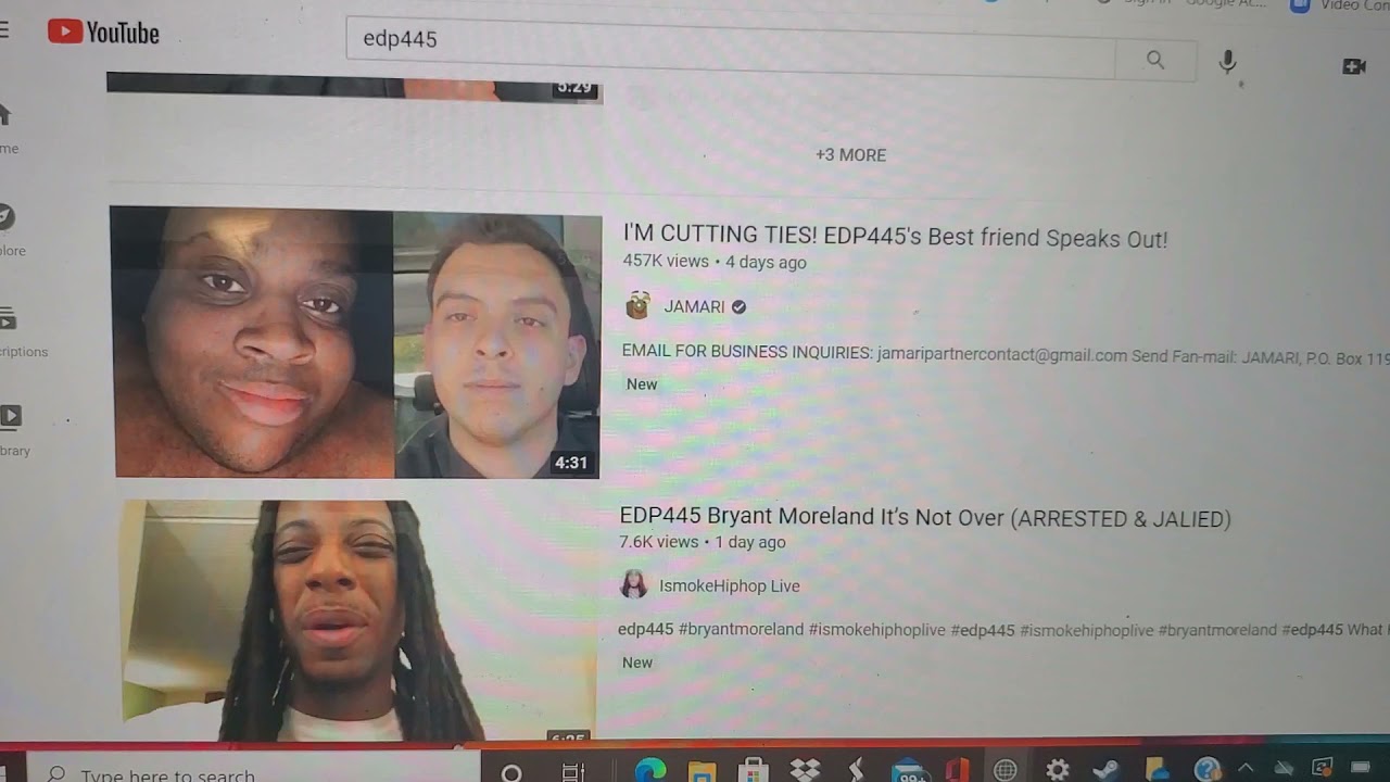 Edp445 deletes all his videos!!!