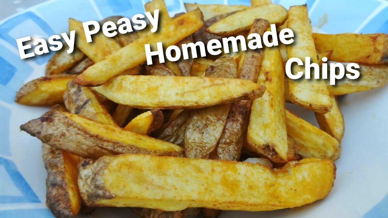 Super Easy Homemade Oven Chips // DIY Fries // 3 Minute Prep // Lockdown Family Cooking