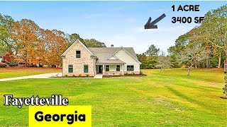 Step Inside - HOUSE TOUR | Atlanta Luxury RANCH - For Sale | Fayetteville, GA | 4 Bed 3 Bath 1 ACRE