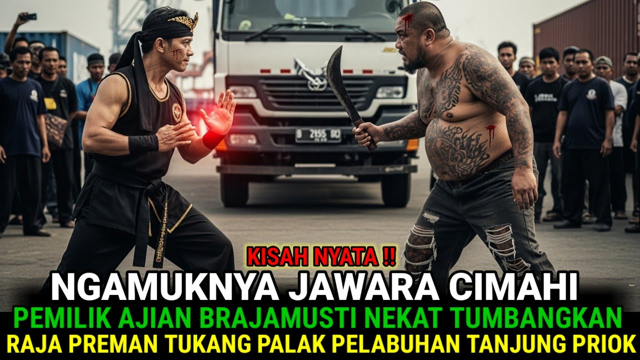 KISAH NYATA❗ JAWARA CIMAHI PEMILIK AJIAN BRAJAMUSTI TUMBANGKAN RAJA PREMAN PELABUHAN TANJUNG PRIOK