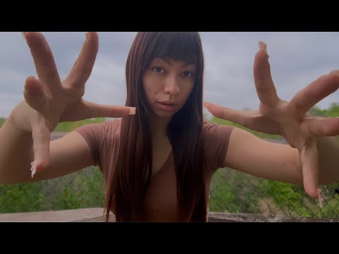 ASMR Hand Movements & Close to Far Whispers