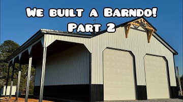 Interior framing! - DIY Barndo Shop House Build Part 2